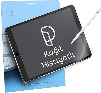 Apple iPad Pro 11  n  M2  ip 2022 ile Uyumlu Paper-like Ekran Koruyucu, Ka t Hisli, K r lmaz Cam
