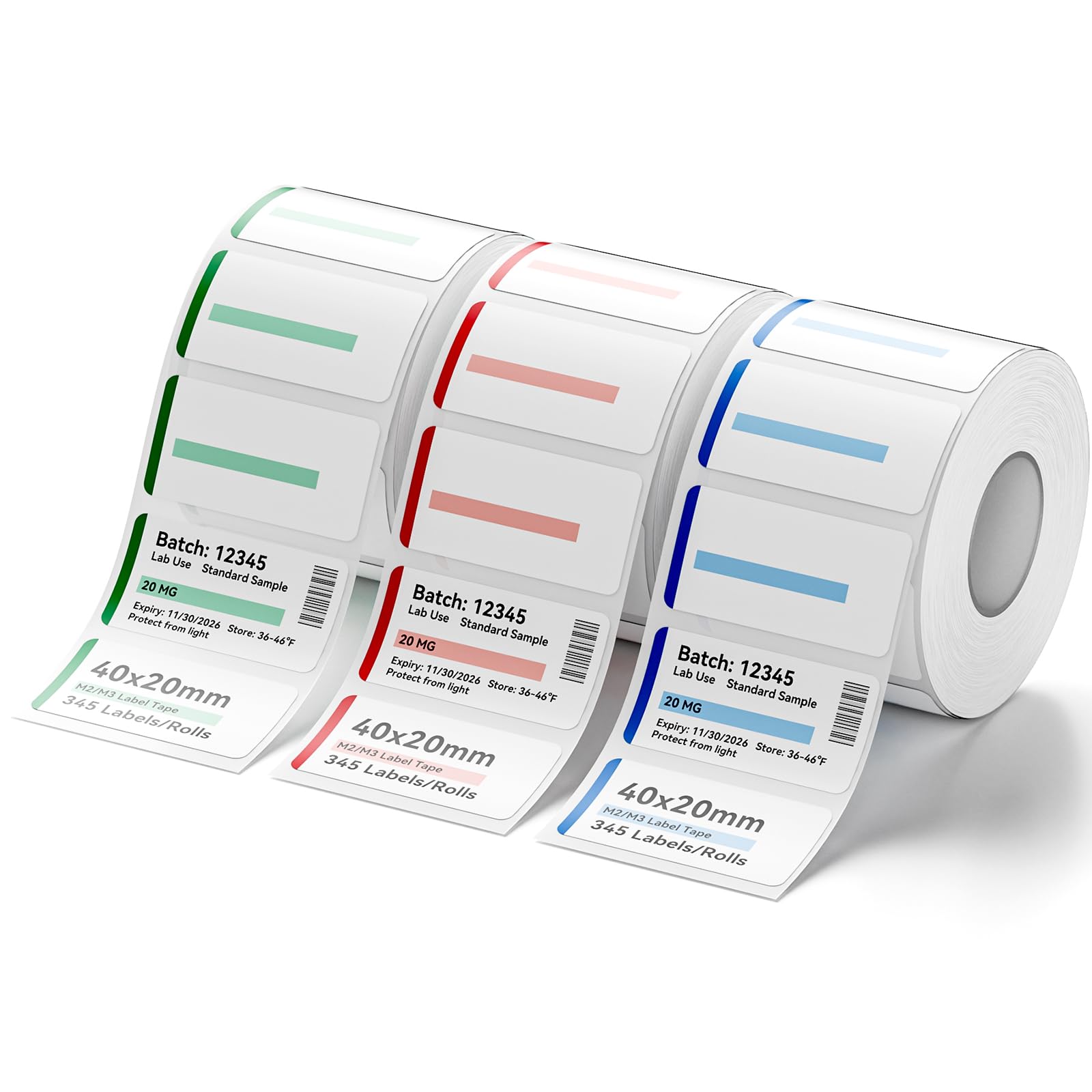 NIIMBOT M2/M3 3 Rolls Thermal Transfer Labels