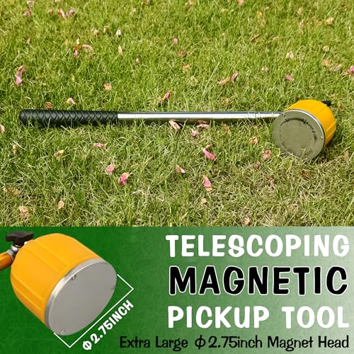 ULIBERMAGNET Magnetic Flexible Adjustable Telescopic Rod, Quick Release Magnetic Pickup Tool, Material Handling Magnet,Magnetic Sweeper for Small Metal Object,Nails,Nut,Screw, Tacks,Metal Scraps by ULIBERMAGNET - Used condition - Image 3