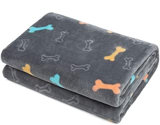 Allisandro Flauschige Hundedecke Katzen Decke mit super Soft weiche Flauschige Haustier-Decke, Überwurf für Hundebett Sofa und Couch im test