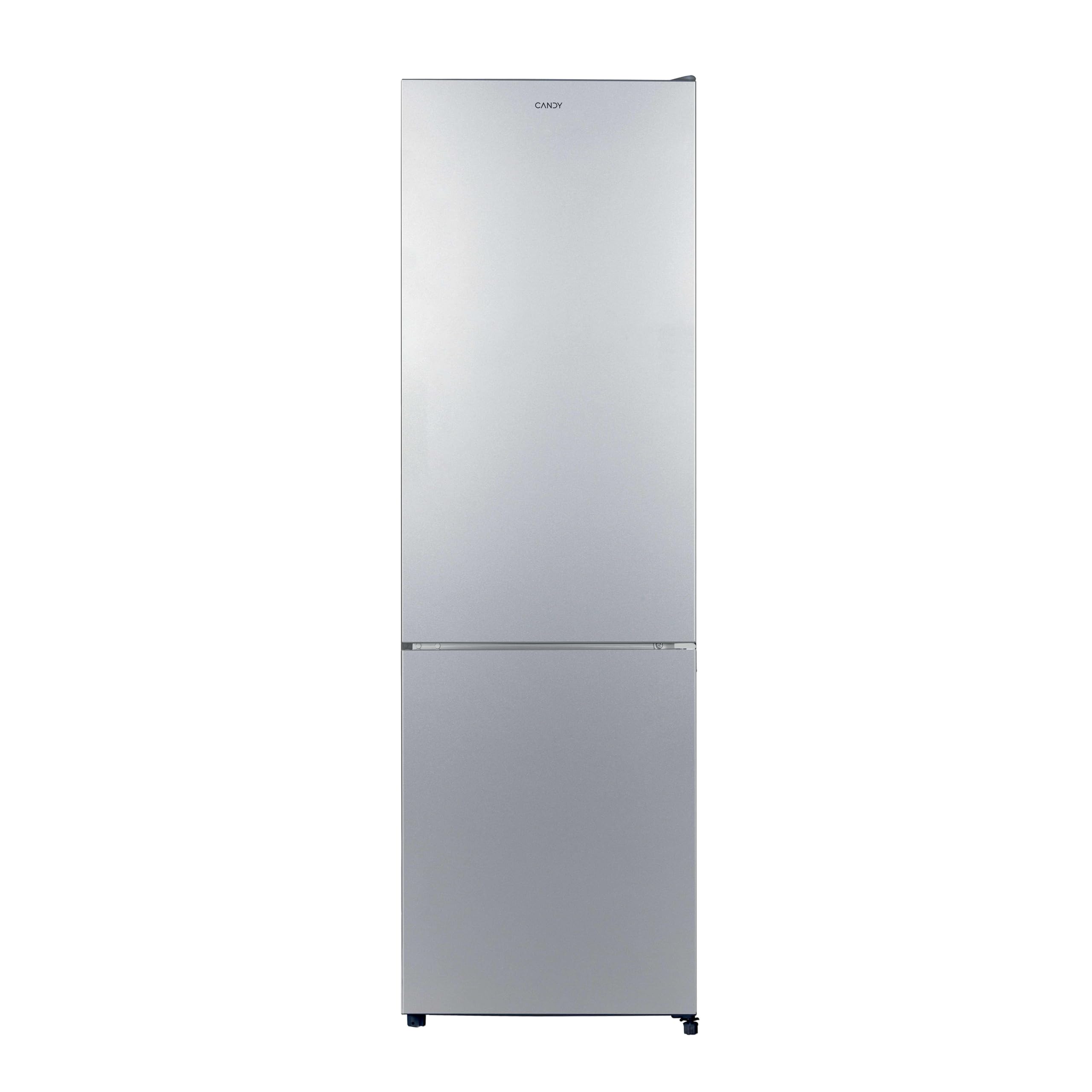 Candy CCG3L517ES, Frigorifero Combi, 260L, Low Frost, 4 ripiani, 3 Balconiere, Cassetto Verdolero, Controllo elettronico della temperatura, Illuminazione a LED, AnxAl 55x176 cm, Porte Reversibili