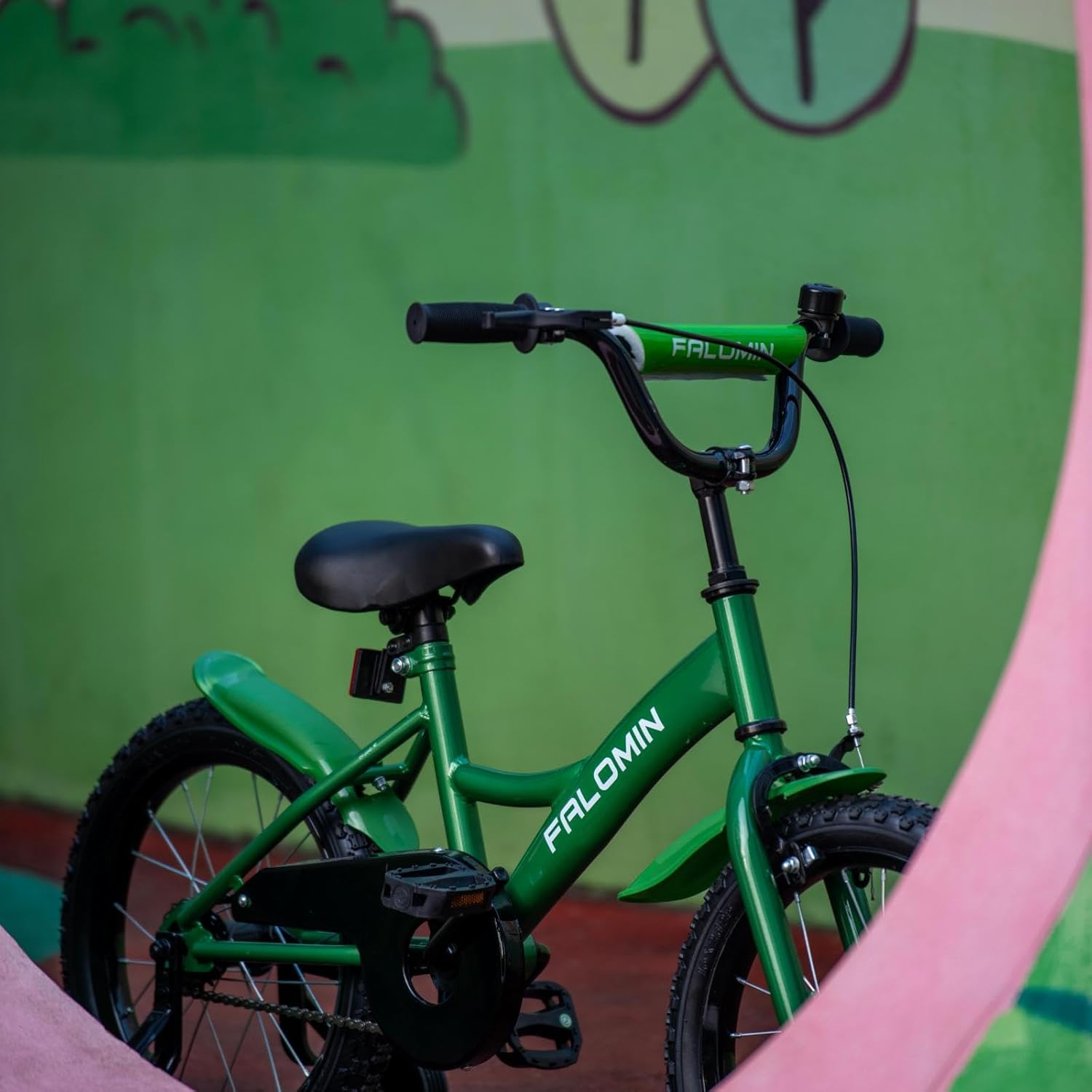 14/16/18 Inch Children’s Bike for Toddlers Kids Ages 3-9, Safe Non-Slip Tires, Removable Training Wheels, Coaster Brake, Easy Assembly, Perfect for Boys and Girls, Multiple Color
