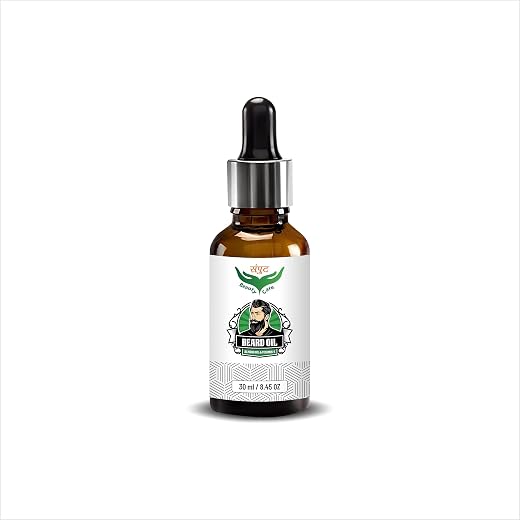 SAMPUT Beard Oil for Growing Beard Faster with Almond Oil &amp; Vitamin E Best Beard Growth Oil for Men, Nourishes &amp; Strengthens