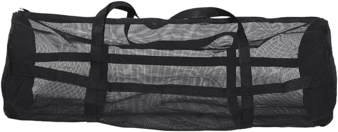 SUPVOX Large Capacity Sports Bag Mesh Equipment Bag for Basketball Soccer Volleyball and Swim Gear Comfortable Dual Shoulder Straps for Gym and Yoga Training