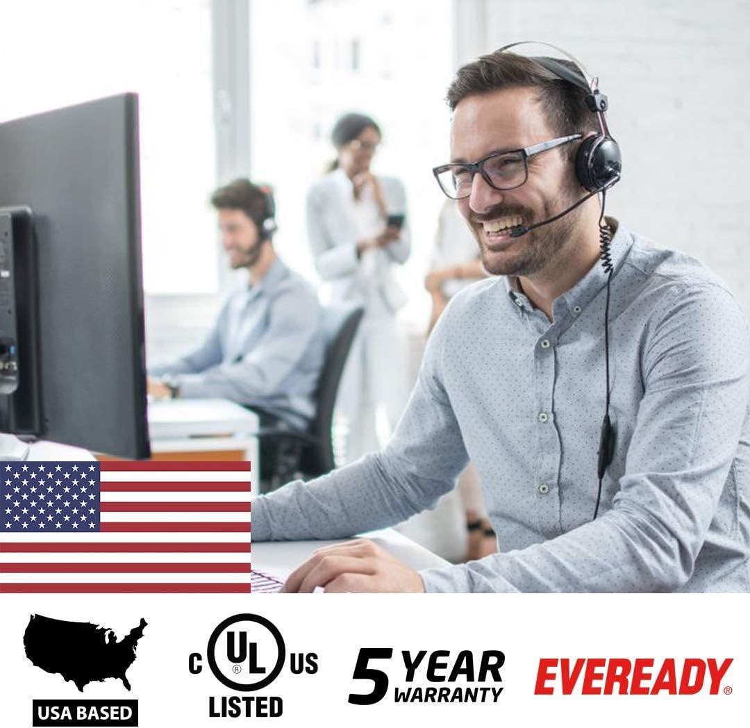 Crazy Deals EVEREADY Led Light Bulbs, E39, 150 Watts Equivalent (90W Led Bulb), 10800 Lumen, 5000K Daylight Color, Non-Dimmable, High Bay Mogul Base Replacement, Great for Gymnasium, Garages, Warehouses