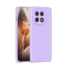 Pikkme Back Cover for OnePlus 13R 5G | Camera Protection Shockproof Soft Matte Silicone Bumper Case (Purple) gallery image