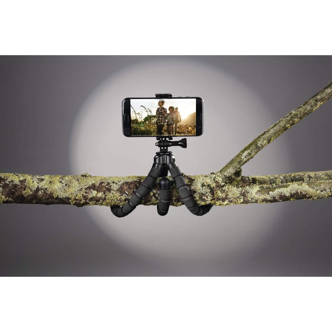 Hama Treppiede "Flex" per smartphone e GoPro, 26 cm, nero