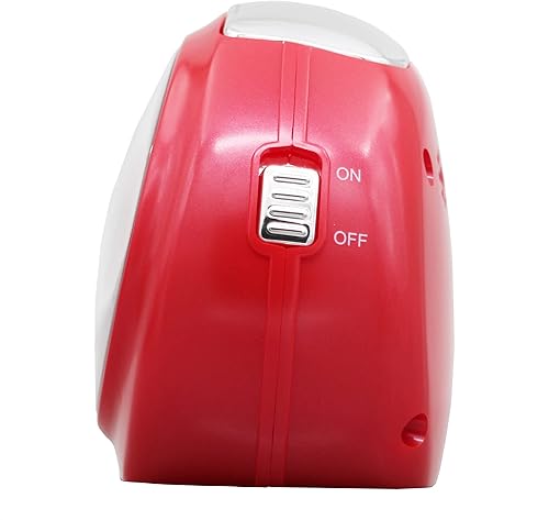 Miniatura 3 de Seiko Tokai - Reloj despertador para dormitorio, color rojo metálico