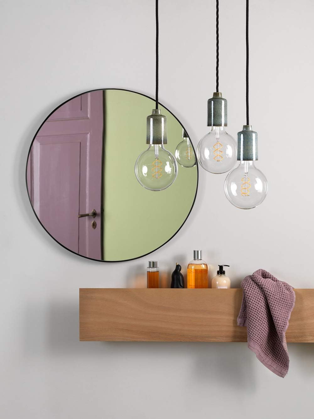 Klartext - LUMIÈRE Braided Textile Cable for Lighting, 3 x 0.75 mm, Black Cotton, 3 m. | Attention: Ground Cable Included! Maximum Shock Protection!