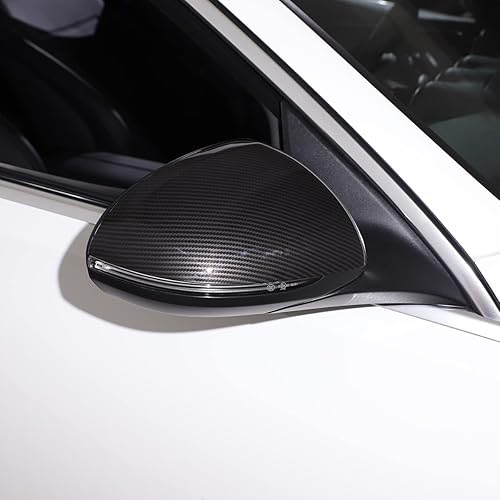 Miniatura 5 de TINKI - Cubierta para espejo retrovisor de puerta lateral izquierda y derecha compatible con Mercedes-Benz W206 Clase C 2022 2023, para