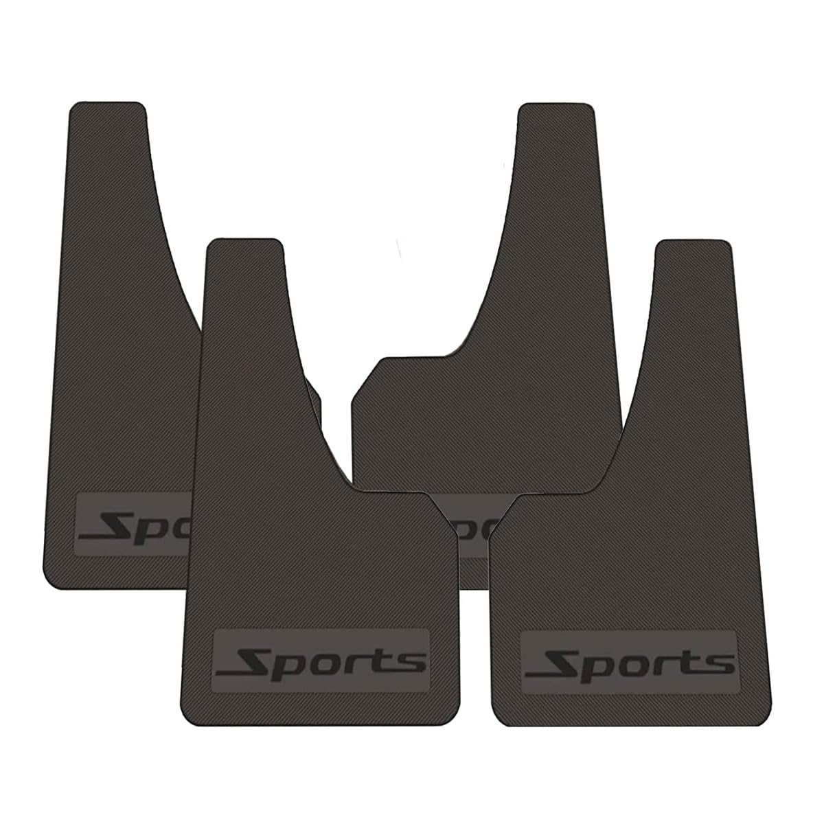 ONEMAJI 4 Pieces Car Mud Flaps Fender Splash Guards for Toyota Proace Verso II SWB 2016-2024, Sports Mudguard Wheel Front Rear Exterior Accessories for Car Auto,Black