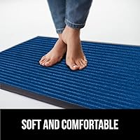 Vista 53 de Gorilla Grip - Tapete afelpado original de goma con perfil bajo, resistente, duradero, impermeable y fácil de limpiar para interior y exterior