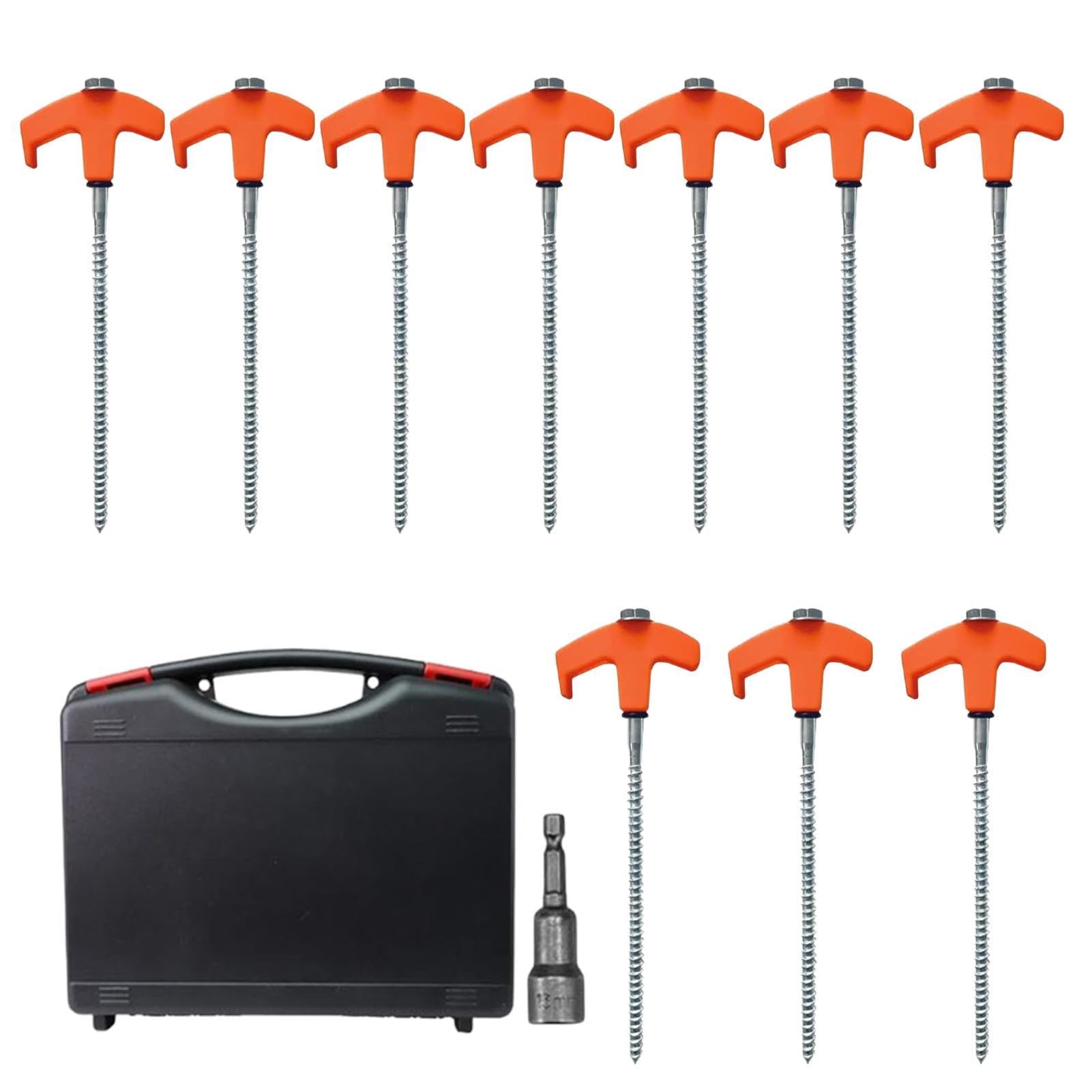 Estacas Para Camping 10 Piezas De Piquetas Para Toldo