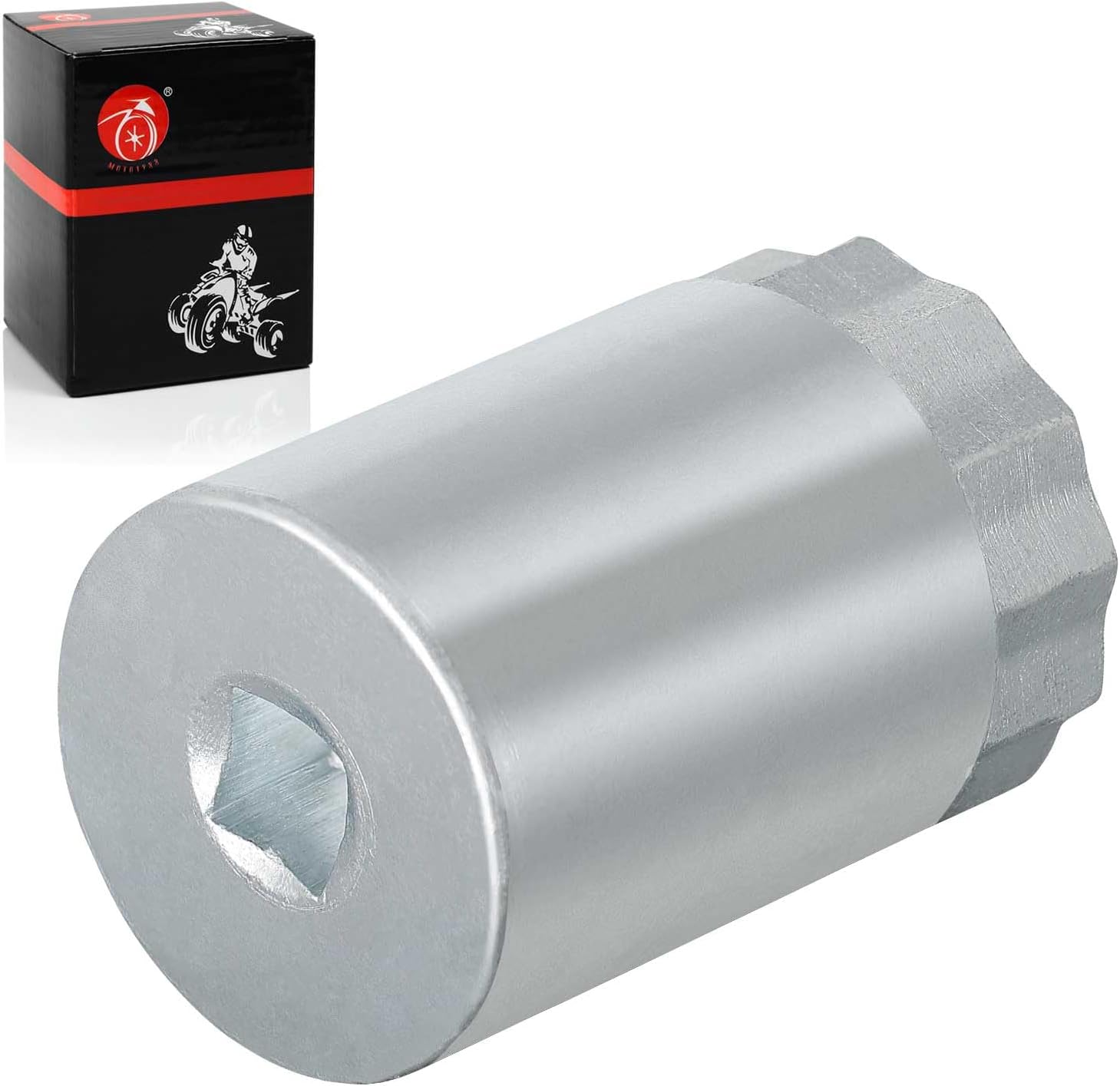 MOTO1988 Front Differential Pinion Bearing Lock Nut Socket Wrench Tool 60mm For Honda Rancher TRX 350 420 FourTrax 300 Foreman 500 520