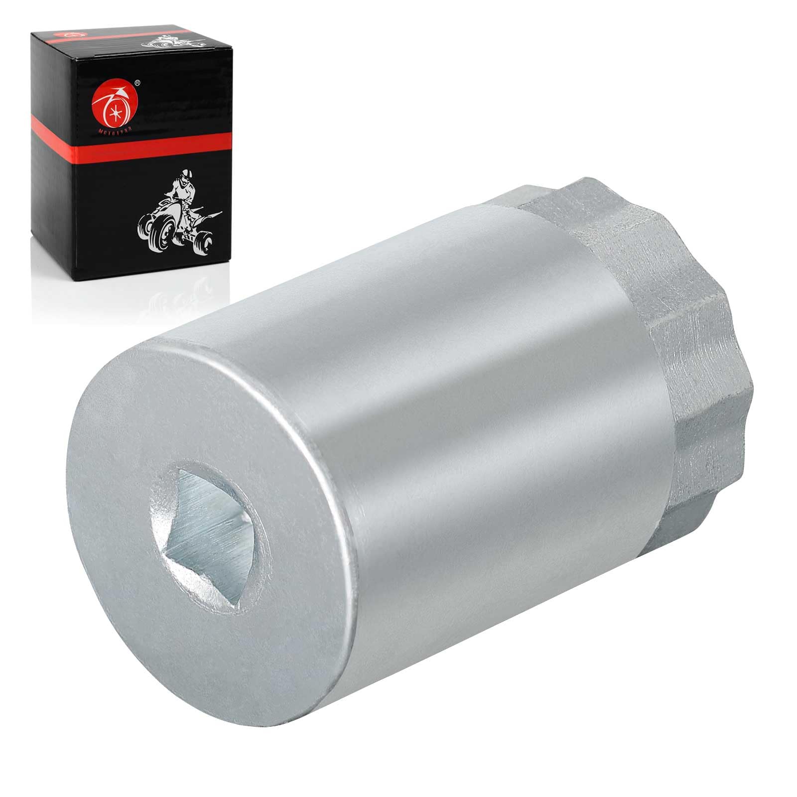 MOTO1988 Front Differential Pinion Bearing Lock Nut Socket Wrench Tool 60mm For Honda Rancher TRX 350 420 FourTrax 300 Foreman 500 520