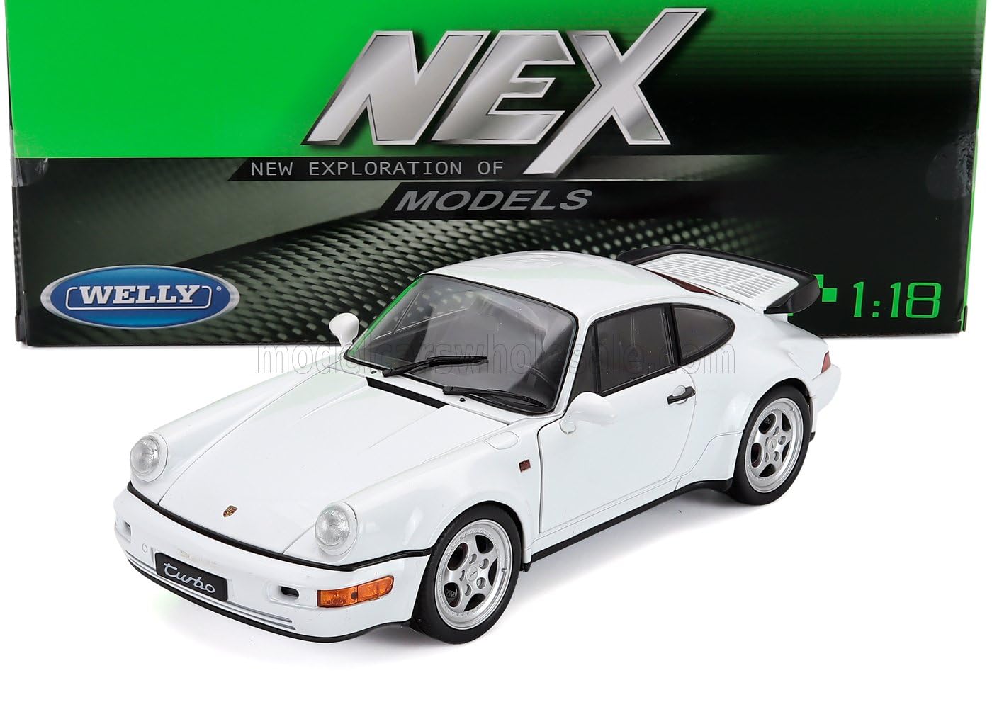 Welly NEX 1/18 ポルシェ 911 carrera s ホワイト Amazon | WELLY ポルシェ ミニカー 1/18 911 (964) TURBO レース