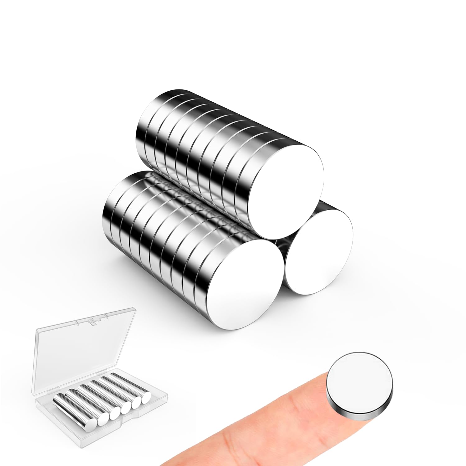 Magnets for Crafts, 5x2mm Small Round Magnetic 250 Pack — Amazon image 12