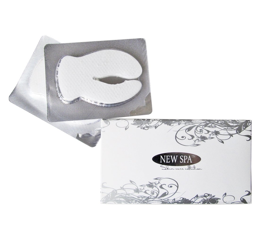 Lavender Gel Eye Zone Mask. Covers Upper and lower eye lid and crow feet area - 2 pairs. Reusable.