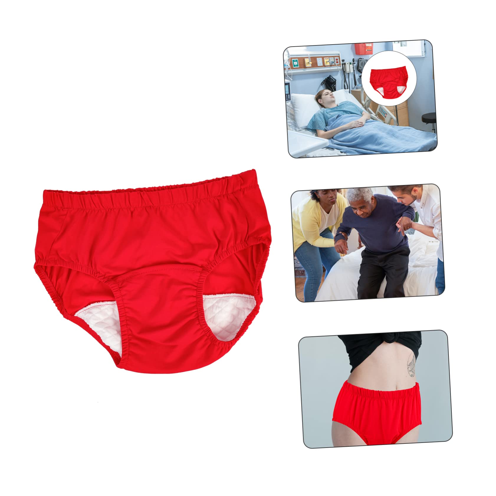 KOMBIUDA 2piezas De Viaje Para Adultos Ropa Interior Transpirable Para Para Uso Diario y Actividades Al Aire Talla