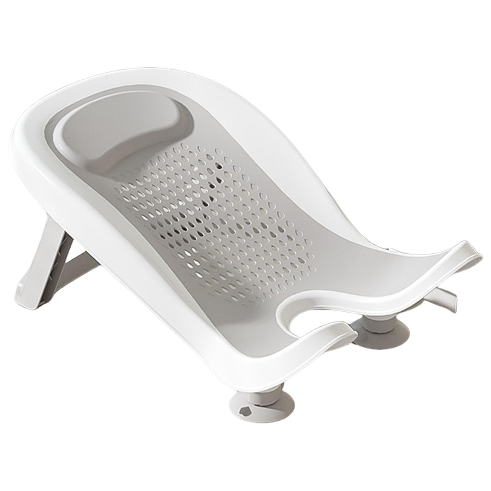 Morain Grey Newborns Butt Washing Tool Children's Bath Stand Portable Baby Ass Washing Stand Can Sit Or Lie Down