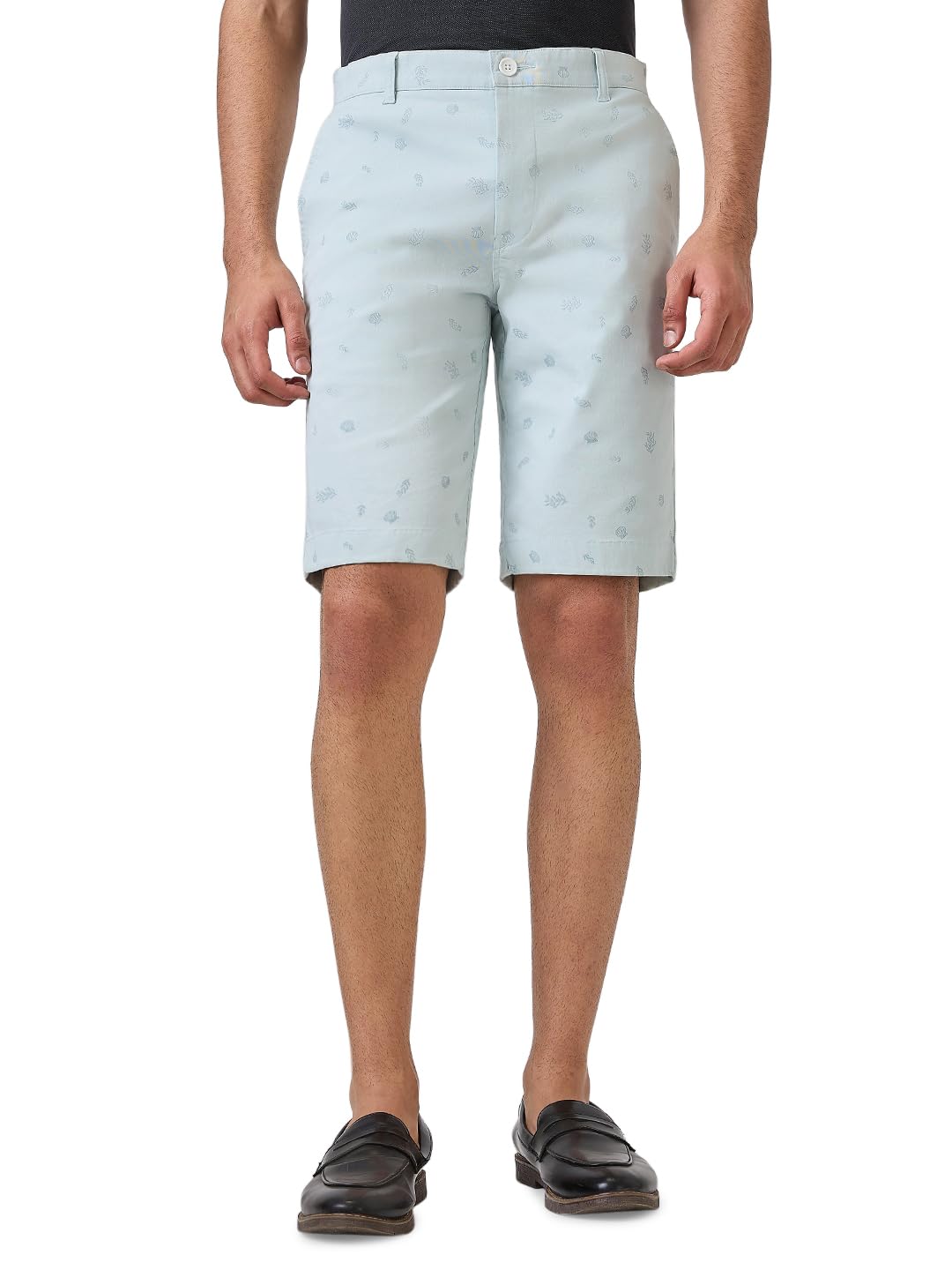colorplus Men Regular Fit Print Pattern Cotton Blend Casual Shorts-picture-21