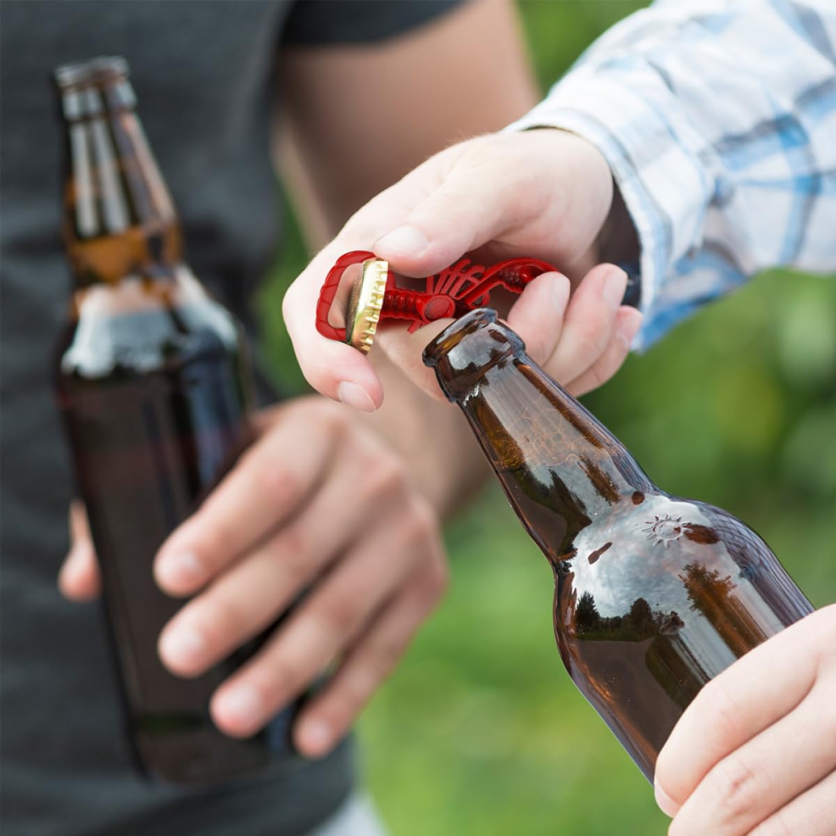 WOONEKY 12piezas Abrebotellas De Diseño De Langosta Aleación De Zinc De Herramienta Para Abrir Botellas De Cerveza Accesorio Esencial Para Fiestas y Cocina