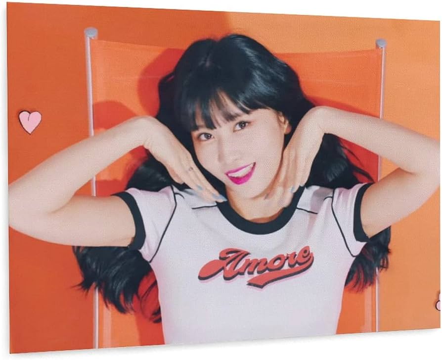 Amazon.co.jp: TWICE モモ 挂画 アートパネル アートポスター 絵画 30
