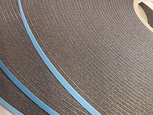 Image of Double Coated Window Glazing Tape, DC-PEF12P Width 1 /8 inch x Thick 1 /4 inch x 75' Black