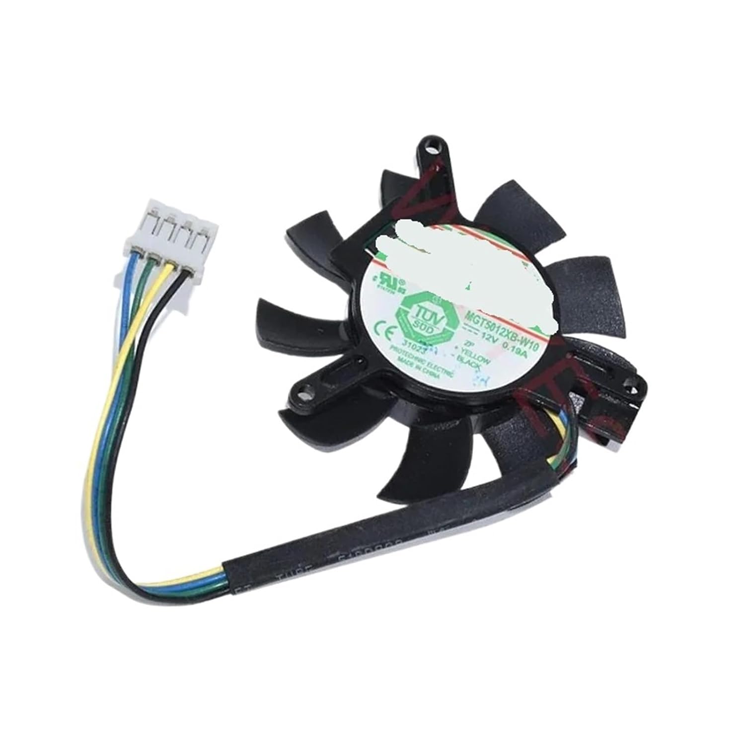 MGT5012XB-W10 Video Card Cooling DC12V 0.19A 4Pins Graphics Card Cooler Fan for Magic