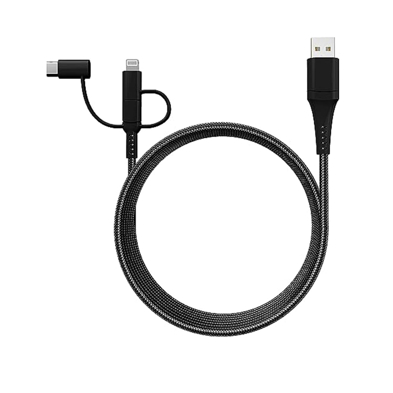 Classy Chargers Universal 3in1 Nylon Charging Cables for