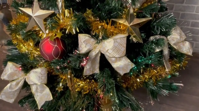 Amazon.co.jp: 【廃番】デコレーション光ファイバークリスマスツリー