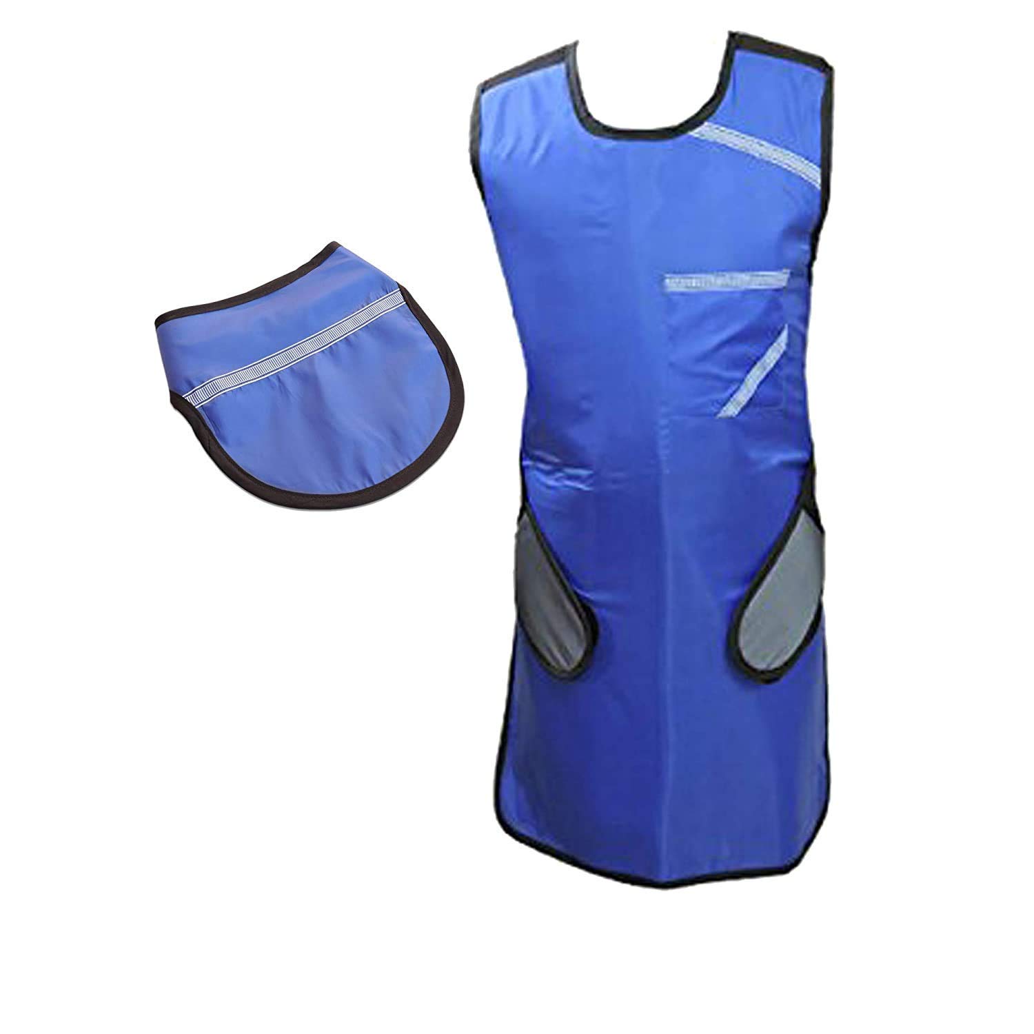 PSM® X ray Protective Single Side Lead Apron With Thyroid Collar Lead equivalence 0.5mm (B08GR81CH3) Amazon Price History, Amazon Price Tracker