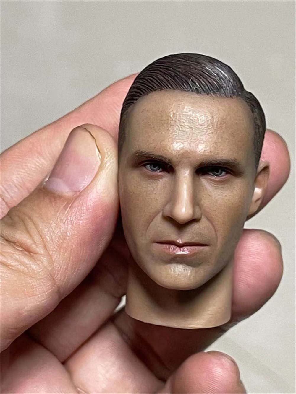 Sculpture de tête masculine AMITD 1/6 figurine soldat homme fort européen miniature