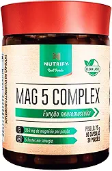 Magnésio Mag 5 Complex Nutrify 90 Cápsulas