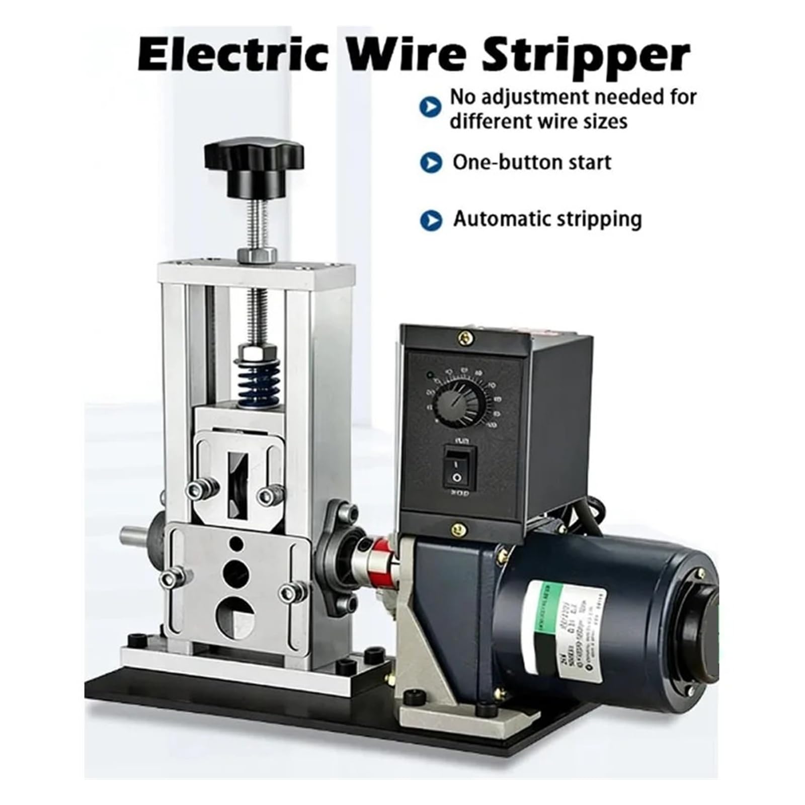 Ściągacz izolacji, 1-8mm 25W narzędzie do ściągania izolacji przenośna wiertarka elektryczna zasilana obieraczką złomu miedzianego
