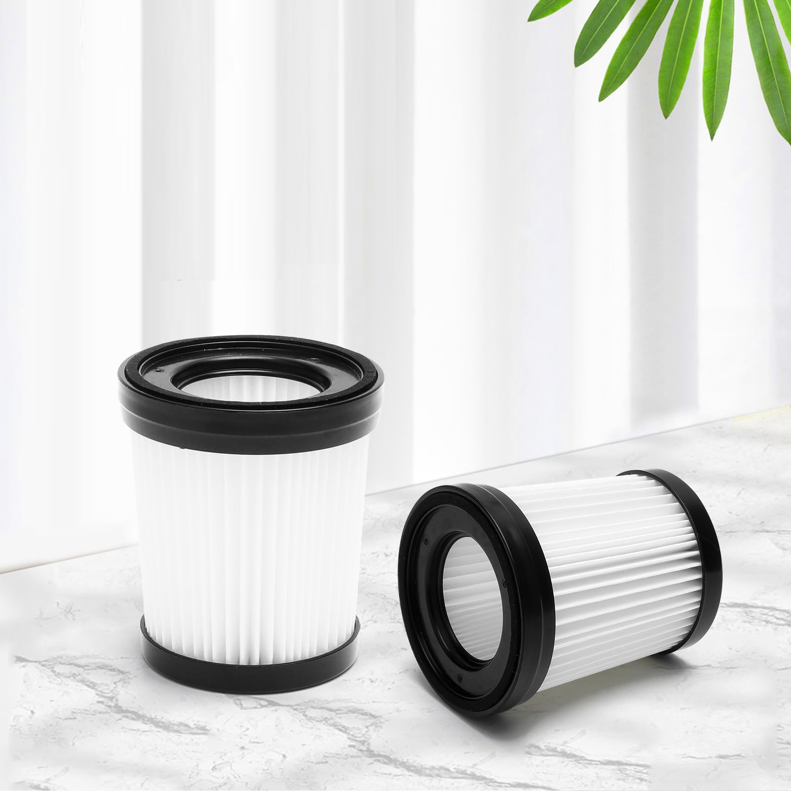 4 Filtros HEPA de Repuesto para aspiradora Lubluelu 202, filtro de repuesto Fabuletta FSV001 FSV101, filtro HEPA compatible con Oraimo OSV-102, Girnoor G160 G165 Afoddon A300