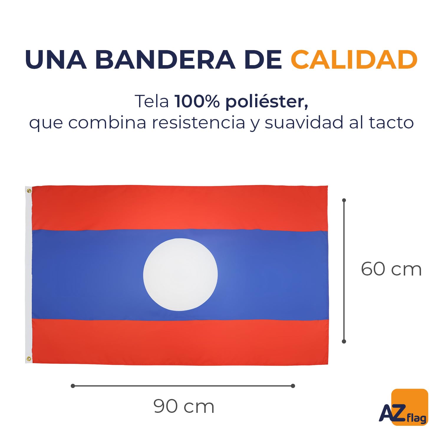 BANDERA - ESTANDARTE NACIONAL OFICIAL DEL PERÚ - Ebenezer