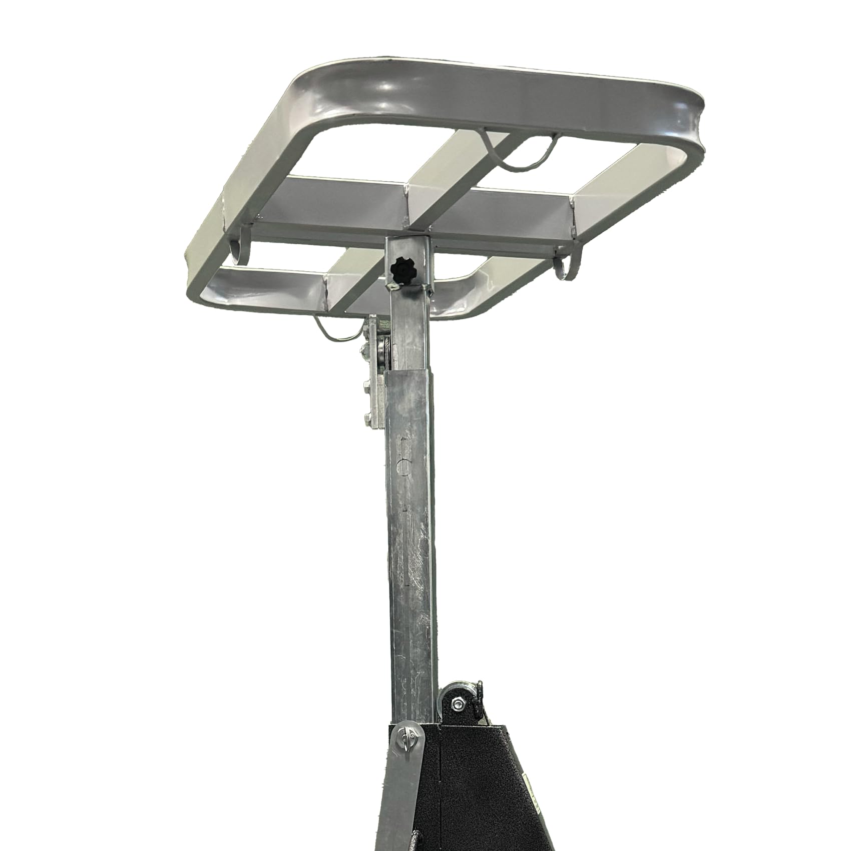 3S SuperSamaStore Elevatore Sollevatore per Installare Unità Esterne di Condizionatori e Moto Condensanti, Cavalletto Telescopico per Sollevare Climatizzatori, Portata Max 130kg, Altezza Max 3.65m