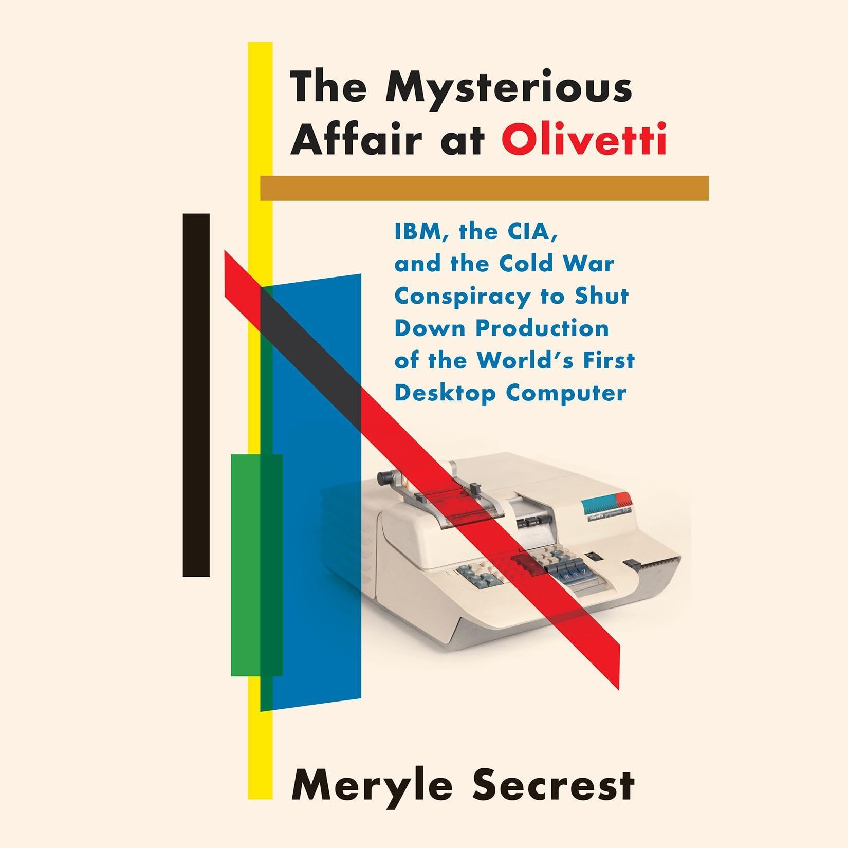 Cover art for The Mysterious Affair at Olivetti