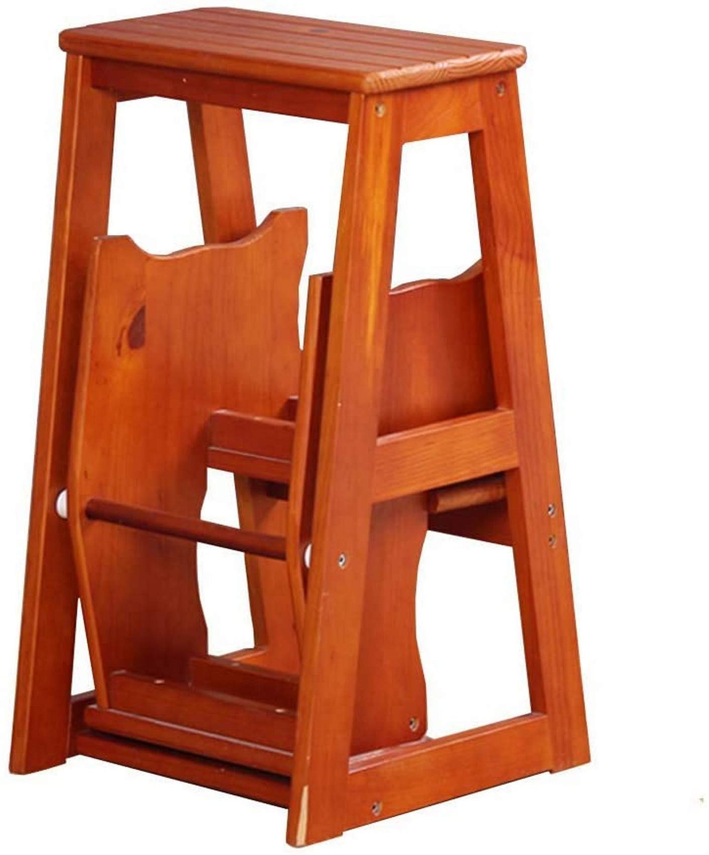 Escabeau en bois stable pour éviter les chutes à la maison