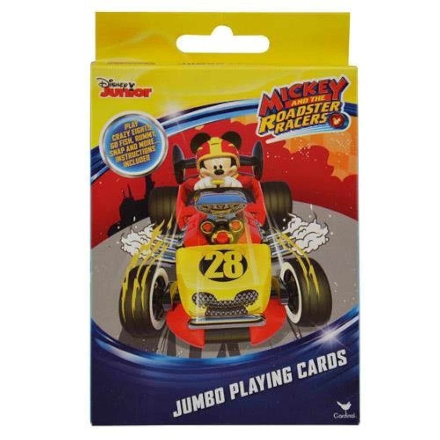 Amazon.com: Disney Junior Mickey Mouse Jumbo Playing Cards : Toys
