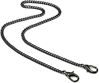 Vista 11 de Mini Linda Correa de Cadena de Bolso de Mano Correa de Repuesto para Bolso de Mano con Hombro Accesorios de Encanto (Oro Antiguo, 33 cm)