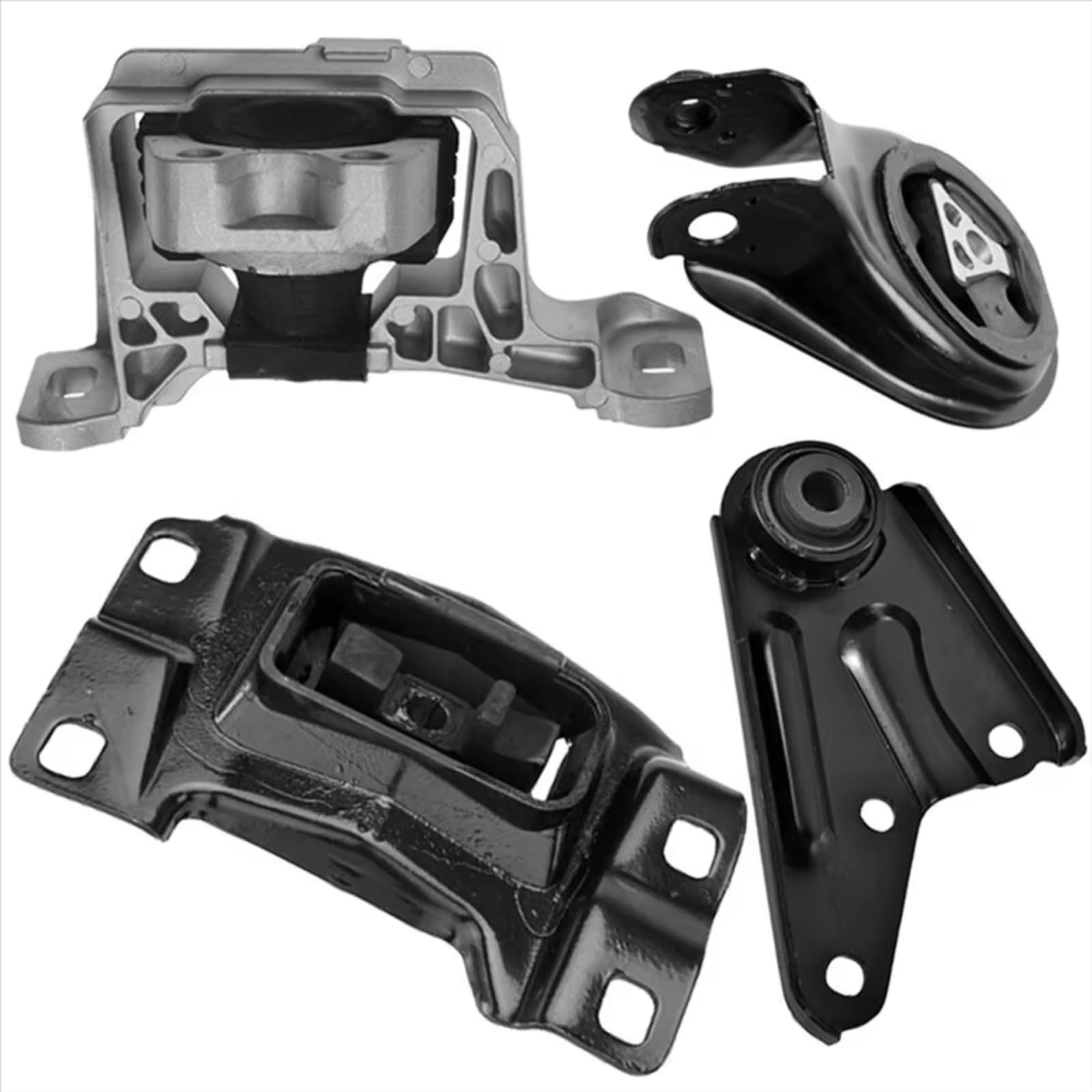 supporto trasmissione Compatibile Con Mazda Per 3 2.0L 2004-2009 BP4N-39-070D BP4S-39-040 4 Pezzi Supporto Motore Cambio Coppia Di Puntoni Per Staffa