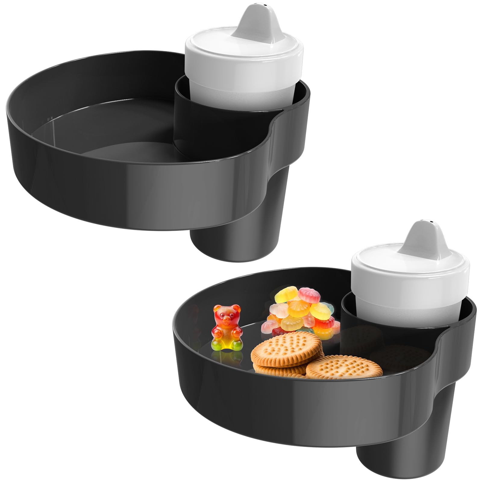 PPTSLID 2-Pack Snack Tray