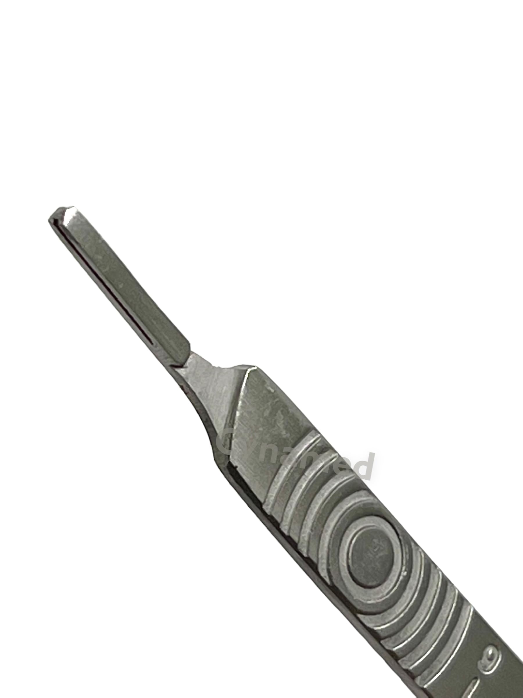 Scalpel Handle #3 with Measuring Scale on One Side Rust Resistant German Stainless Steel (Fits Blades #10, 11, 12, 15, 16)