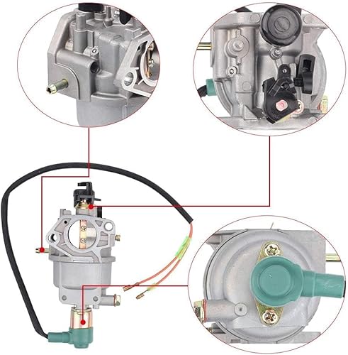 Miniatura 8 de Panari Carburador EB3500X para Honda EB5000X EM5000SX EB3500 EB6500X EW171 EB6500SX Piezas del generador Reemplazar 16100-ZE3-F12 16100-ZE3-704