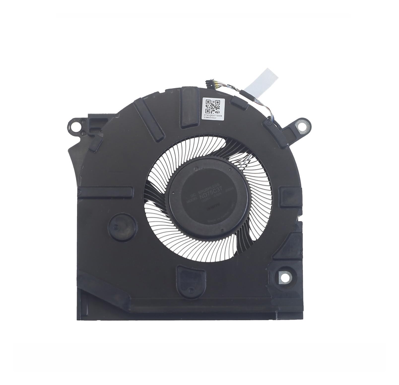 tianwandong Laptop CPU Cooling Fan ND75C37 DC5V 0.50A 4Pin for 14-EB TPN-Q252 M38796-001