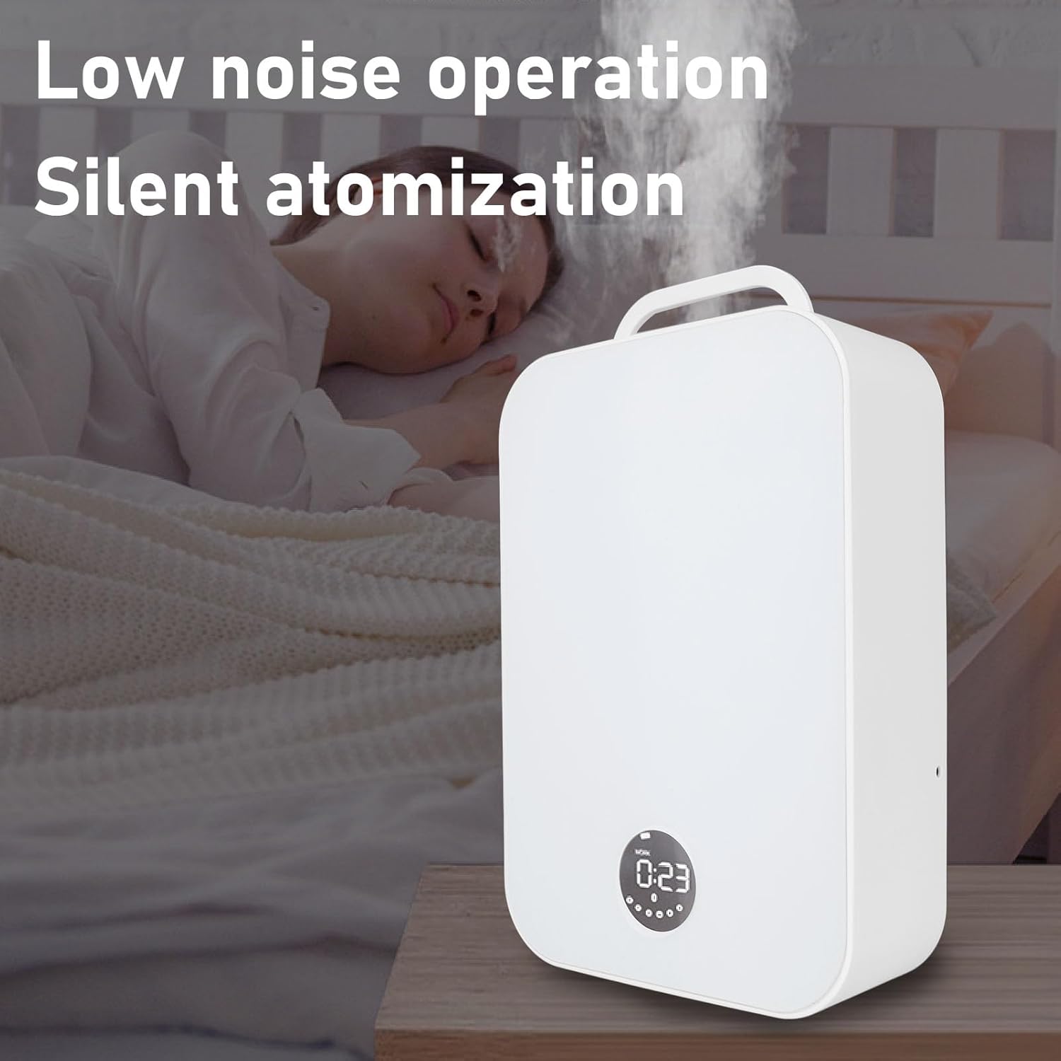 Pomya Diffuser, Easy to Install 100‑240V Fragrance Machine 100 to 300m for SPA (BT US Plug)
