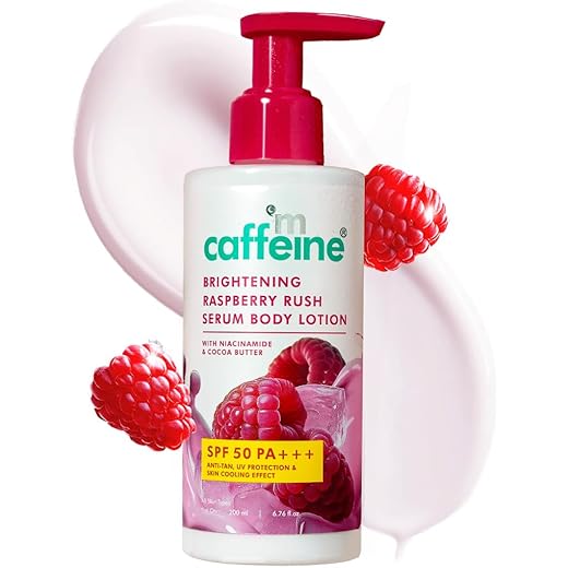mCaffeine Brightening SPF 50 Body Sunscreen - 200ml