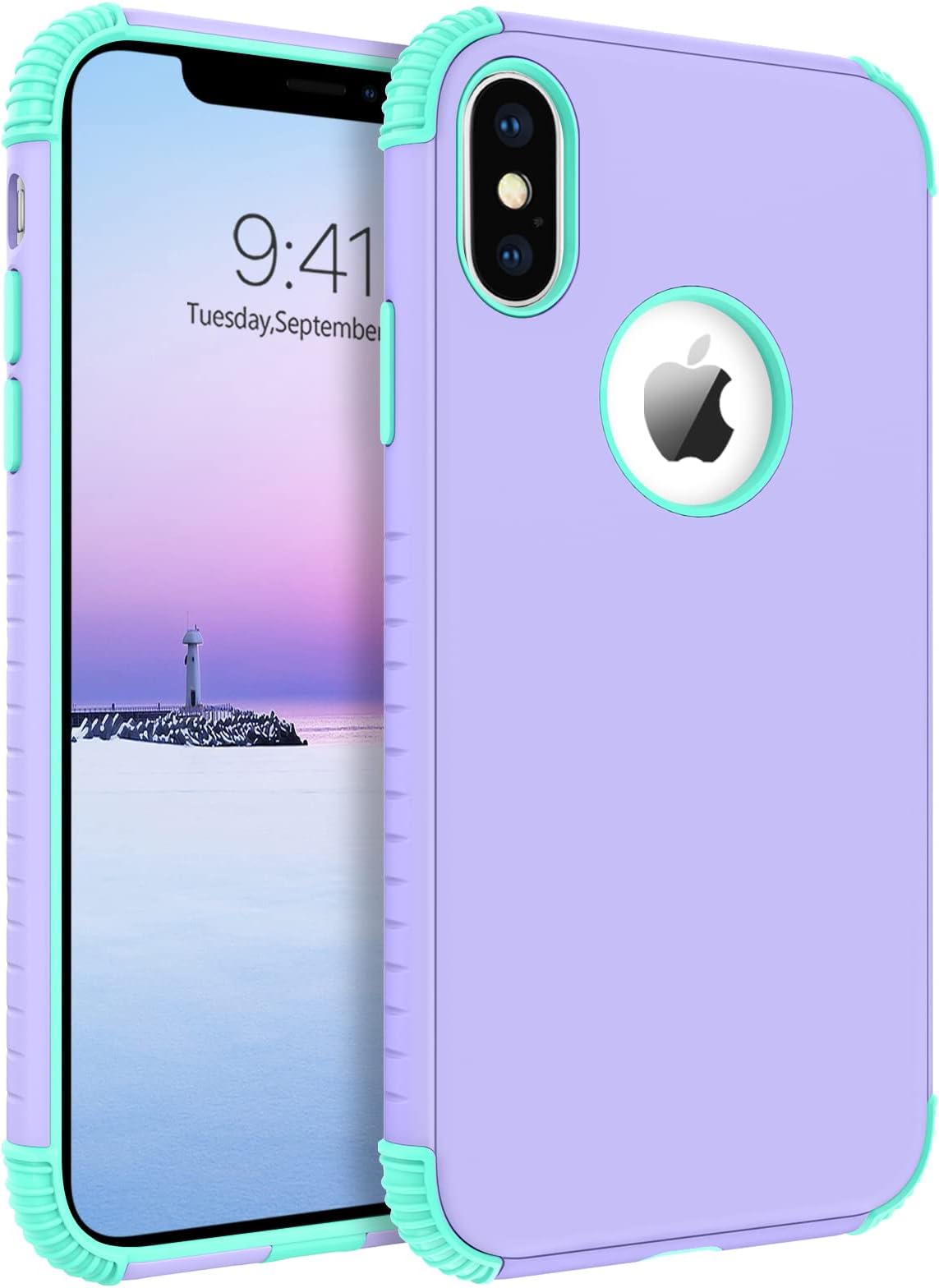 Coque Kawaii Rainbow Deco Pour IPhone XS Max – Arc-en-ciel – Max Case – Neuve